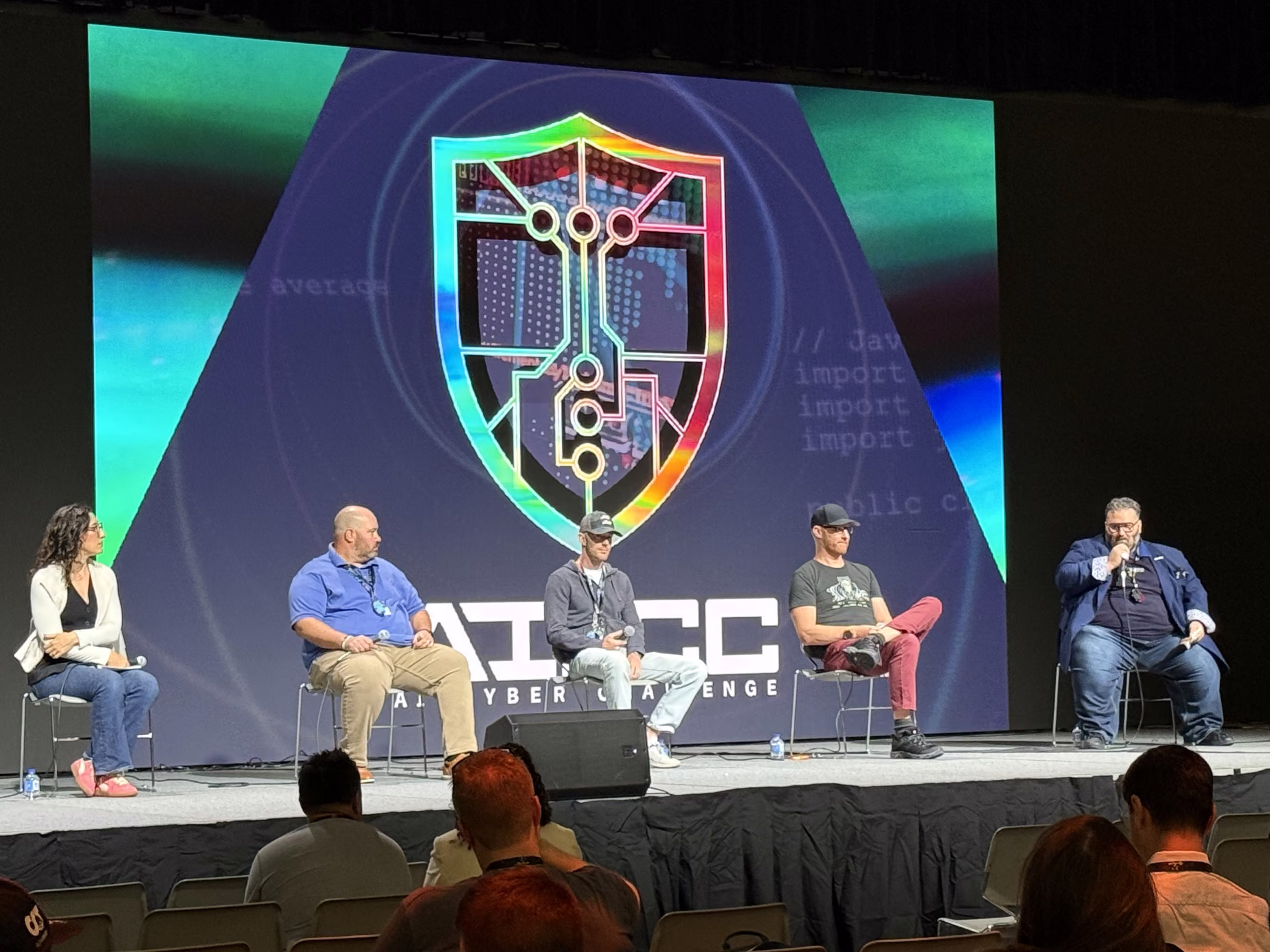 The AI Cyber Challenge finals stage at DEF CON 33